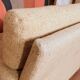 2 fauteuils minimalistes beige, 1970