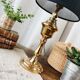 Lampe avec pied en laiton “Gardon”