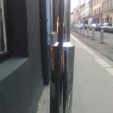 Chrome design arco floor lamp