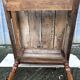Solid cherry game table with 2 front drawers and panelled crosspieces.