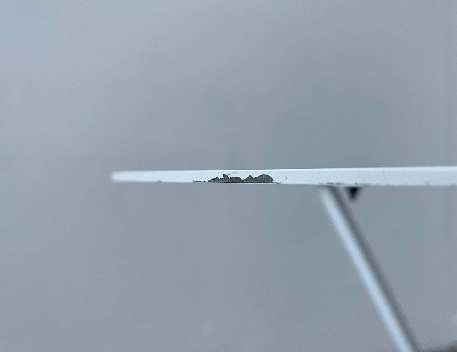 Outdoor metal table series Tio minimalist by Chris Martin for Massproductions, Finland.