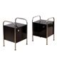 1930s Bauhaus Bedside Cabinets, Pair