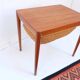 Mid-20th century Danish sewing table/side table in teak, Haslev Hansen