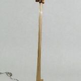Barovier & Toso tripod floor lamp in gilded Murano glass 1930/40