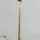 Barovier & Toso tripod floor lamp in gilded Murano glass 1930/40