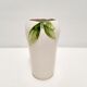 Hand-painted slip vase