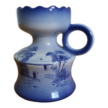 Candlestick ceramic vase hand-painted decoration