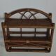 Vintage rattan shelf