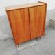 Vintage buffet 2 doors feet compass