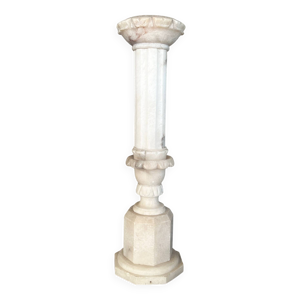 sellette colonne en albâtre,