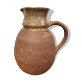 Stoneware pitcher