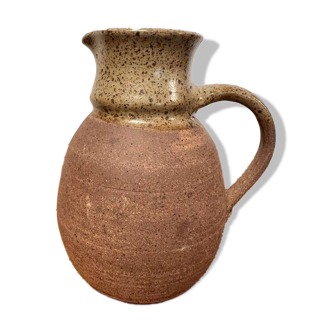 Stoneware pitcher