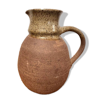 Stoneware pitcher
