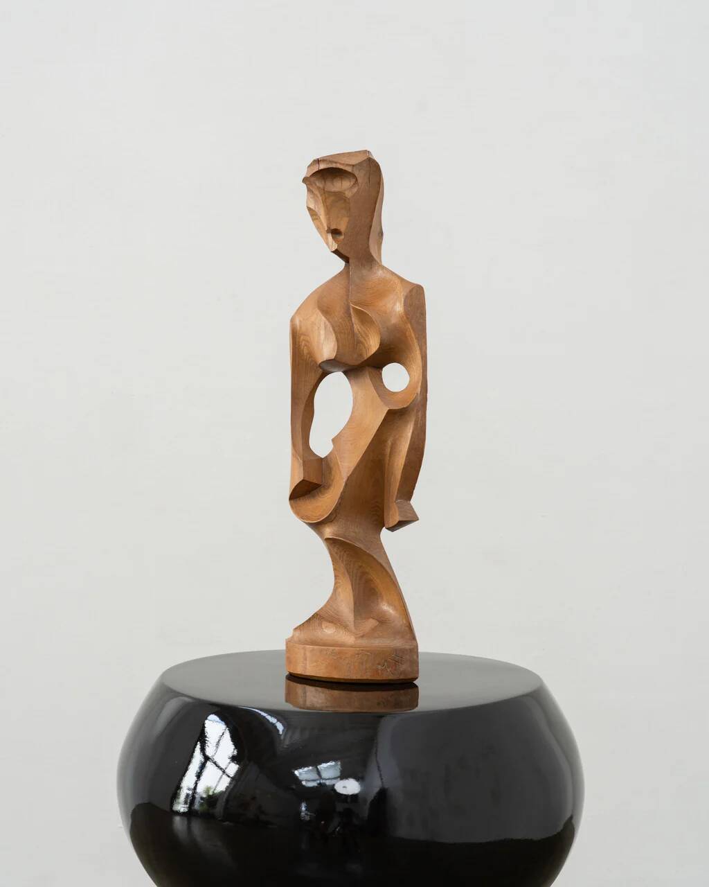 Cubist figurative sculpture by Michel Pedron