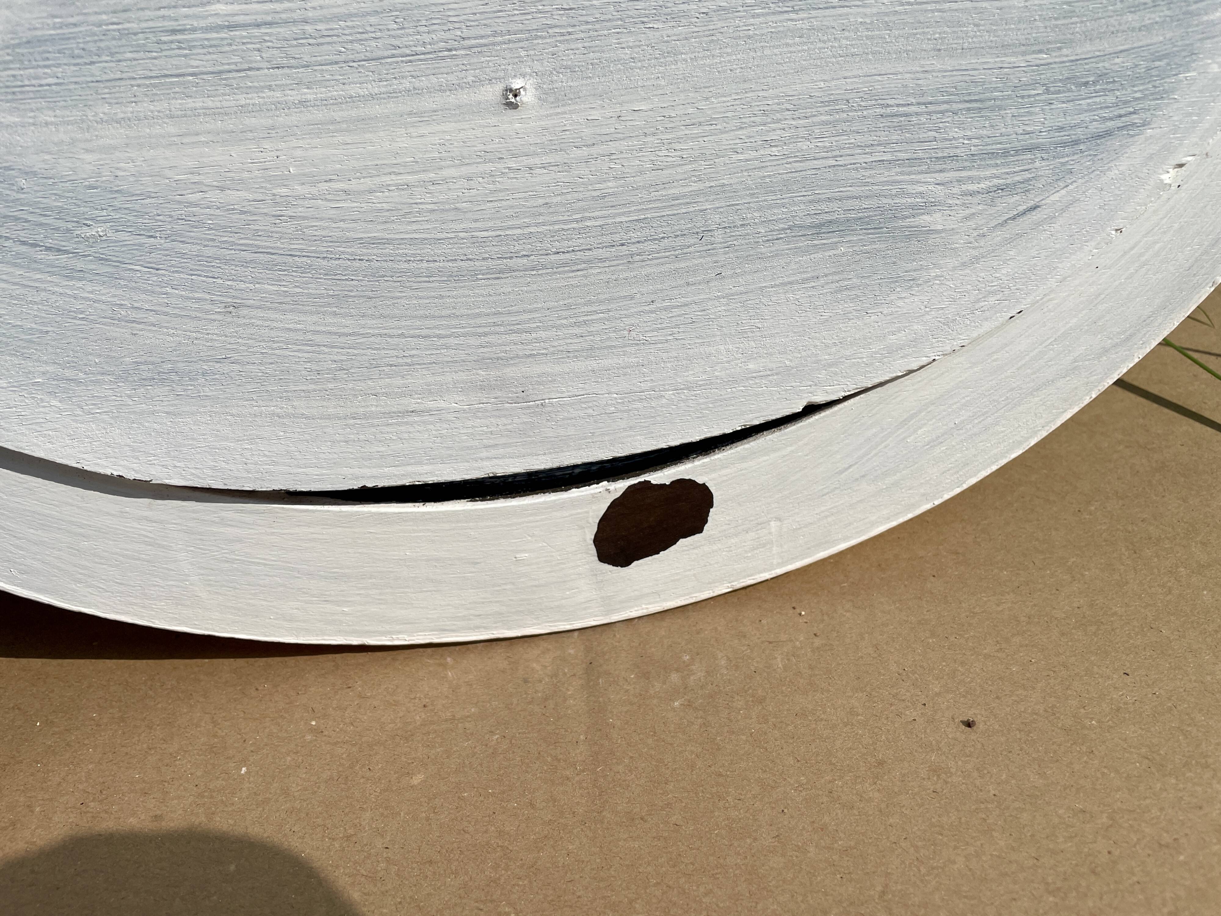 Late 19th century Portuguese wooden mirror, Bilros style - Rare