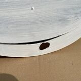 Late 19th century Portuguese wooden mirror, Bilros style - Rare