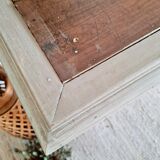 Old wooden desk table