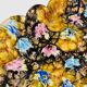 Large Enamelled Copper Plate Esmaltes Garcia 70s
