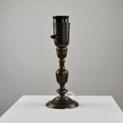 Table Lamp, Patinated Brass, Boréns, 1950s/60s, Sweden