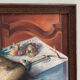 Huile sur toile still life hare