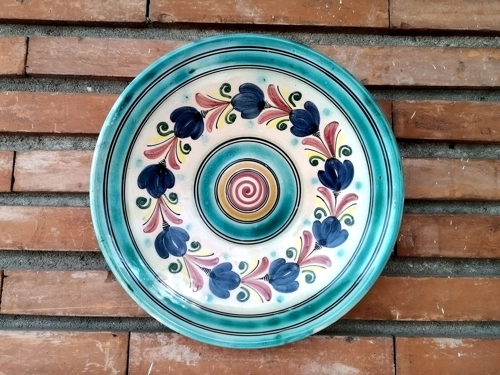 Andalusian ceramic plate