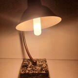 Vintage red desk lamp