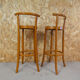 2 stools baumann bar bistrot loft vintage