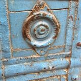 Antique Burmese teak dowry chest