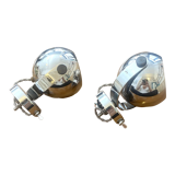 Pair of Space Age wall lamps