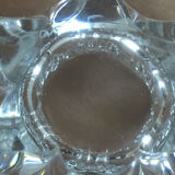 Mini crystal tulip vase signed Daum France
