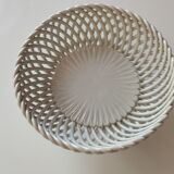 Braided ceramic basket