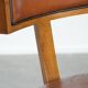 Vintage design armchair / cocktail chair made of sheepskin leather