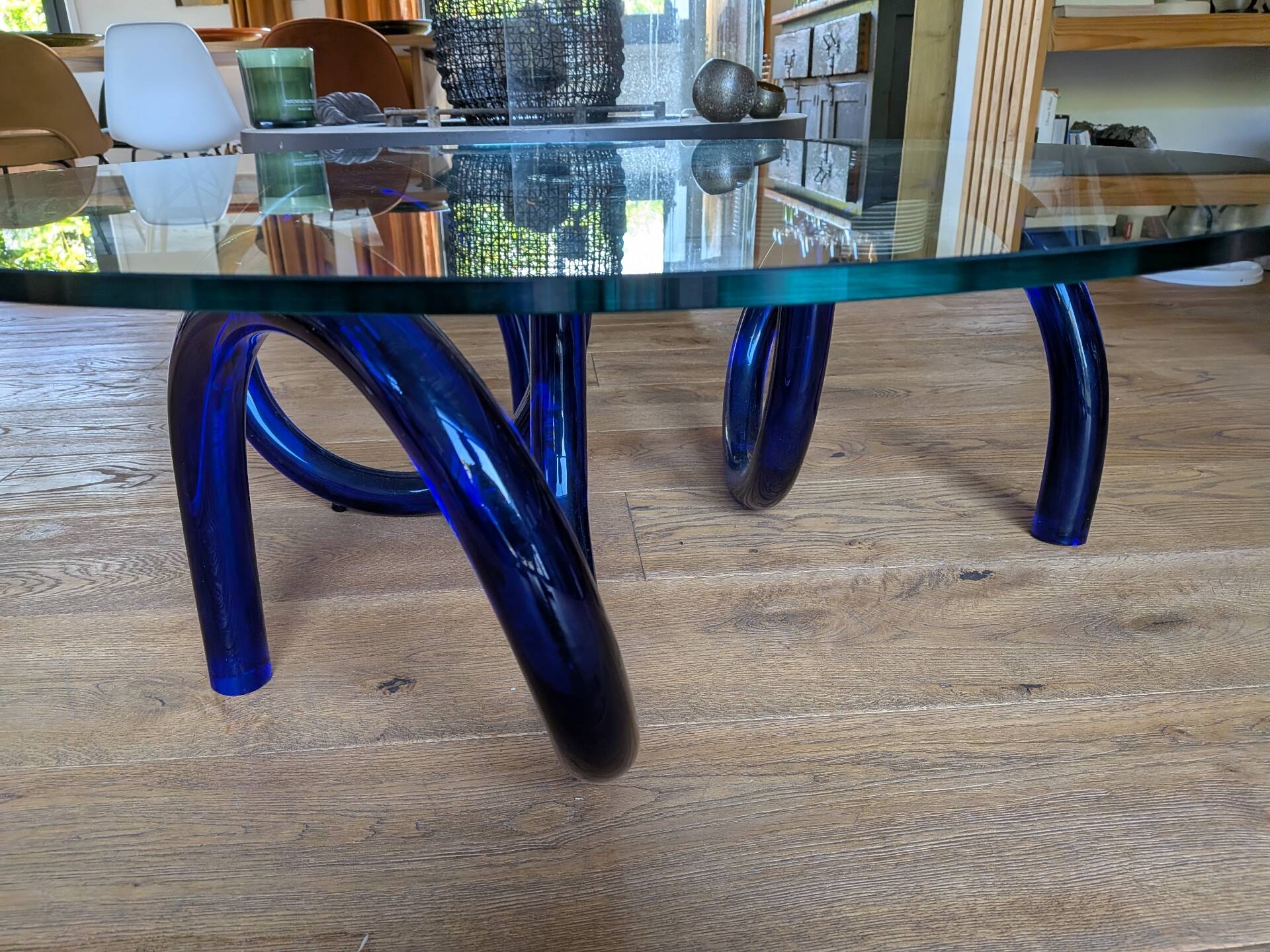 Murano glass table Roche Bobois