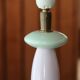 Ceramic column lamp pastel tones, 90s