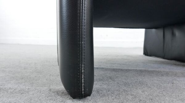 fauteuil En cuir noir Par Skalma Danemark
