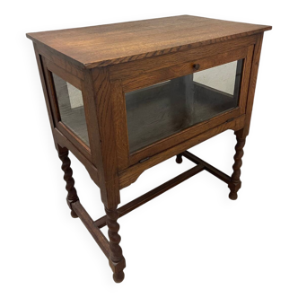 Vitrine pliante d’époque