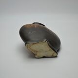 Gilbert Méténier's flamed sandstone newt bottlened vase
