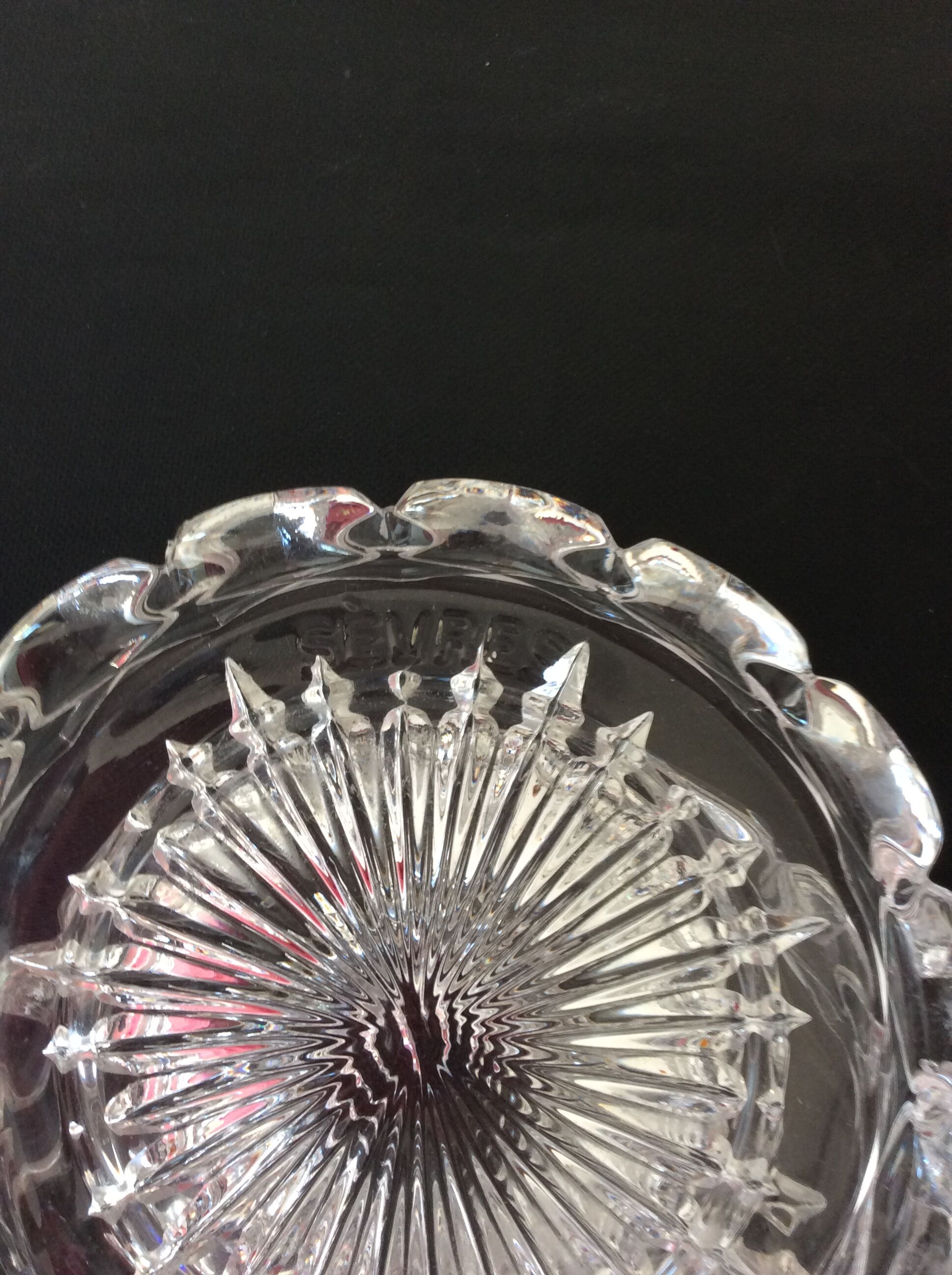 Set of 2 bottle unders - inscription SEVRES