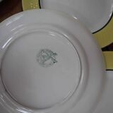 Set of 11 Dessert Plates “Orchies Moulin des Loups”