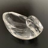 Salt shakers (salters) glass swan shape