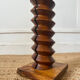 Solid wood press screw seat