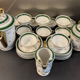 Limoges porcelain coffee service – Luf brand