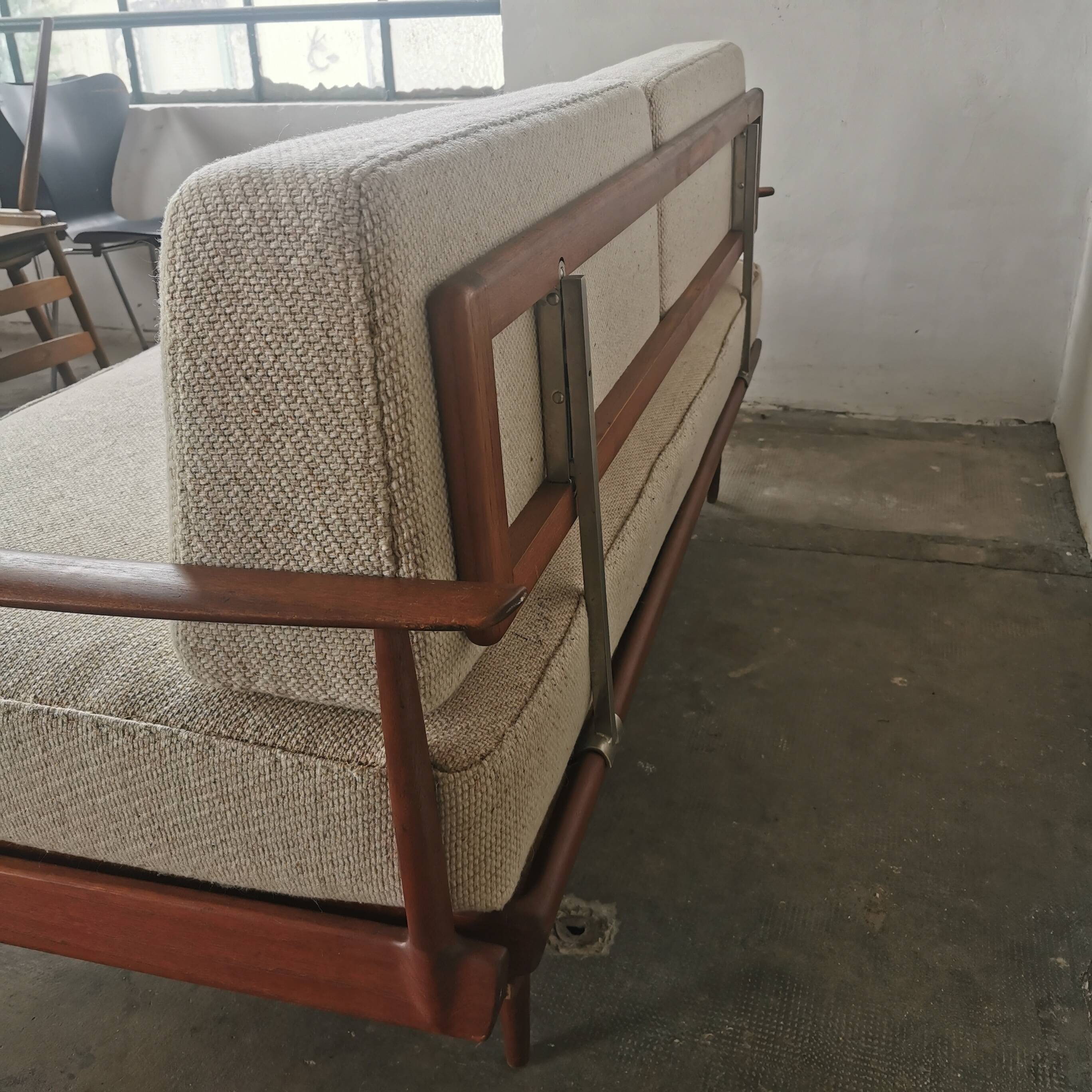 Bench, daybed knoll Antimotte vintage 60s