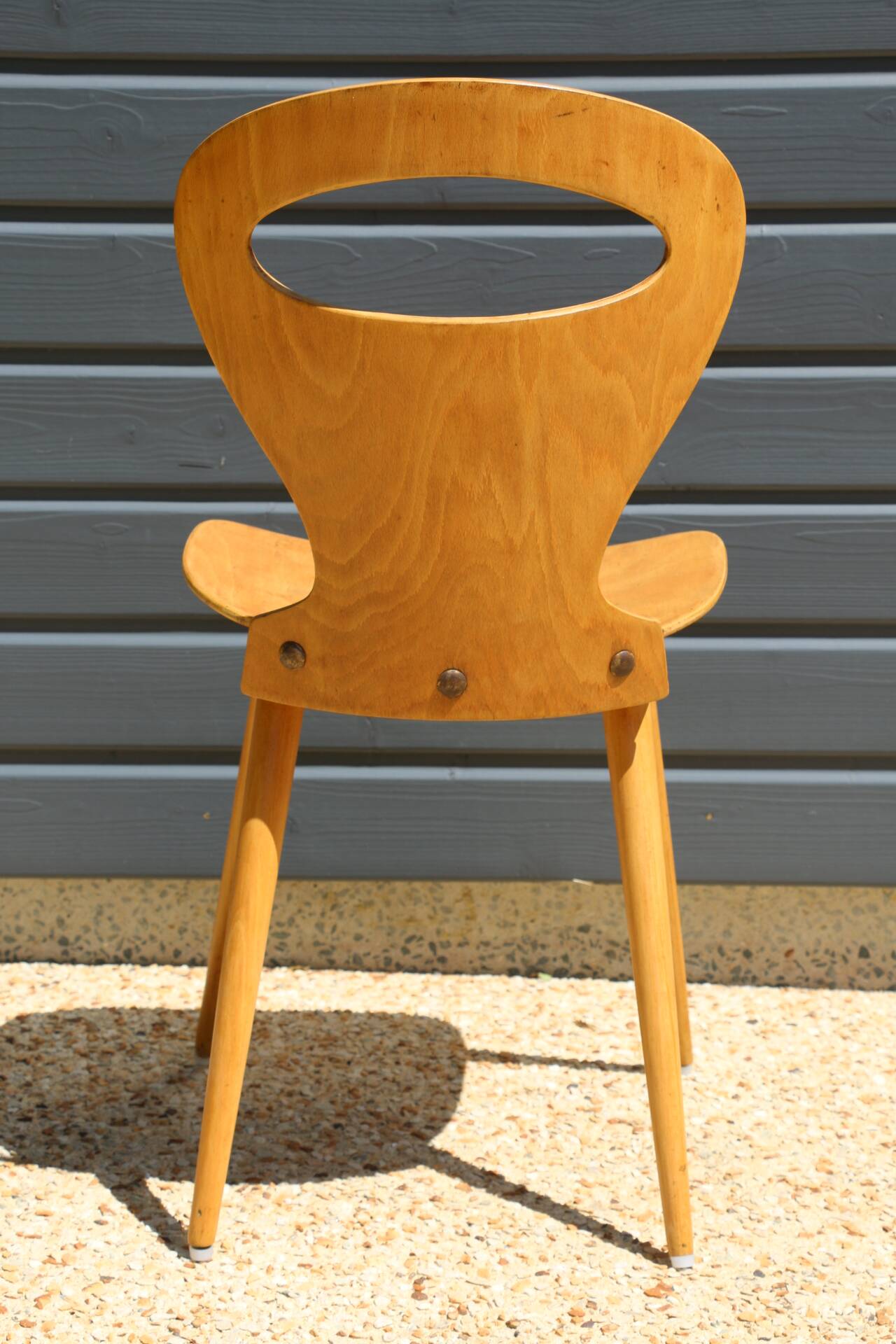 6 BAUMANN V2 chairs in light beech