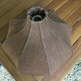 Lampshade in brown fabric