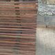 Banc de jardin ancien avec pieds en fonte