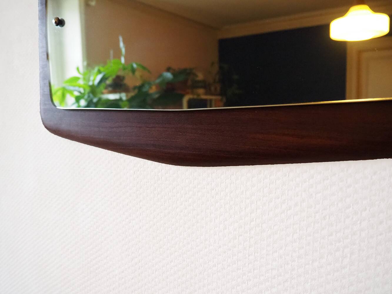 Scandinavian vintage mirror from the 60s