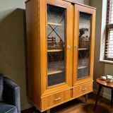 Library / vintage wooden display cabinet