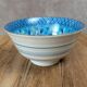 Small Asian bowl with blue floral decoration – Porcelain