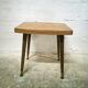 Side table with compass legs
